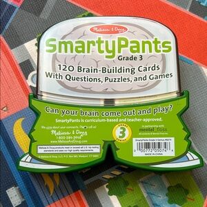 Melissa & Doug SmartyPants Brain-Building Cards - Green